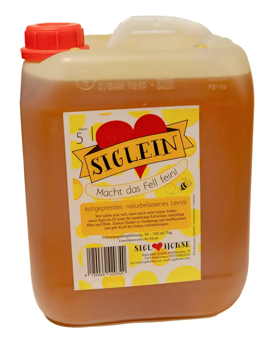 Siglhorse SigLein olio di lino cavalli spremuto a freddo