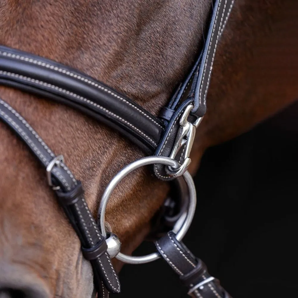 Waldhausen X-Line briglia lavoro cavallo nero Full anatomica