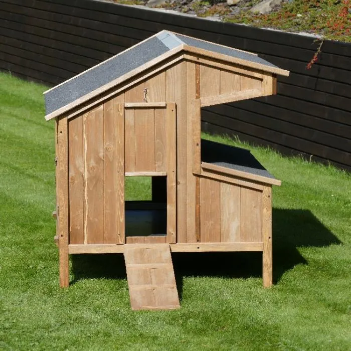 Il Verde Mondo Sussex pollaio giardino legno con nido triplo