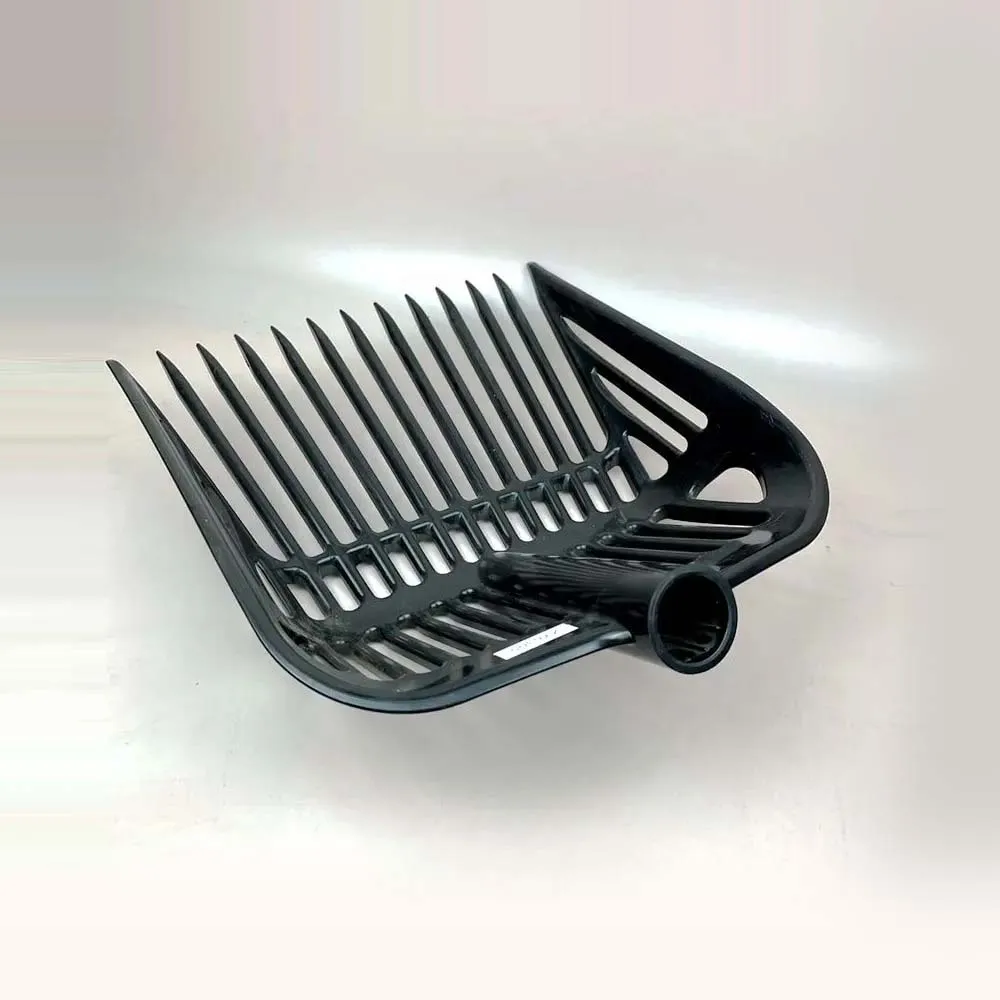 Beikircher forca lettiera plastica 45x40 cm manico 135 cm
