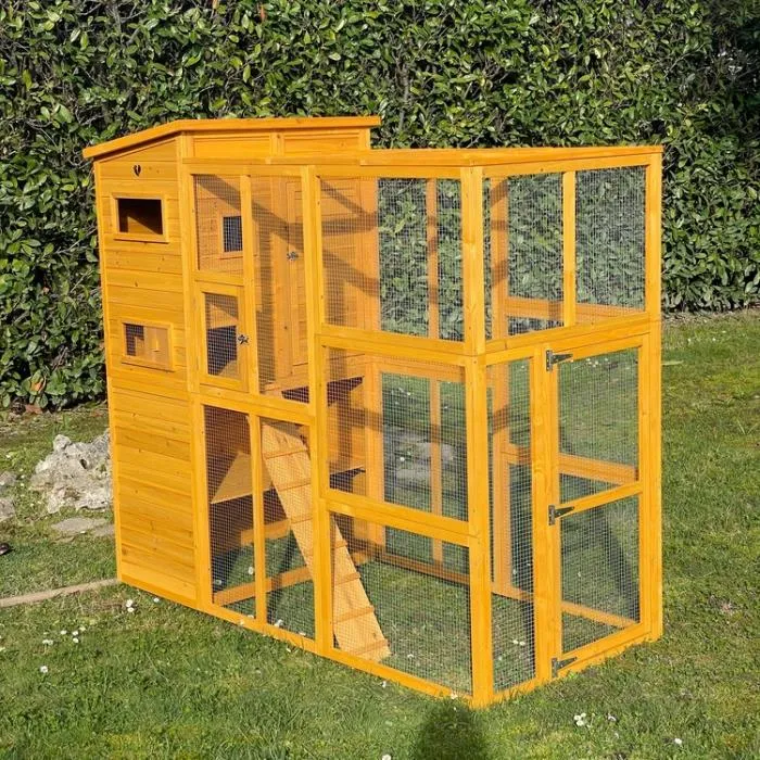 Il Verde Mondo Figaro Cuccia Gatti Esterno 195x94x175