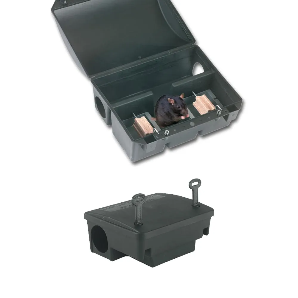 BlocBox Bora box esche ratti 32,5 cm plastica con chiave