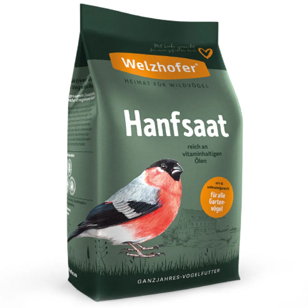 Beikircher Grünland semi canapa uccelli 1kg energetici