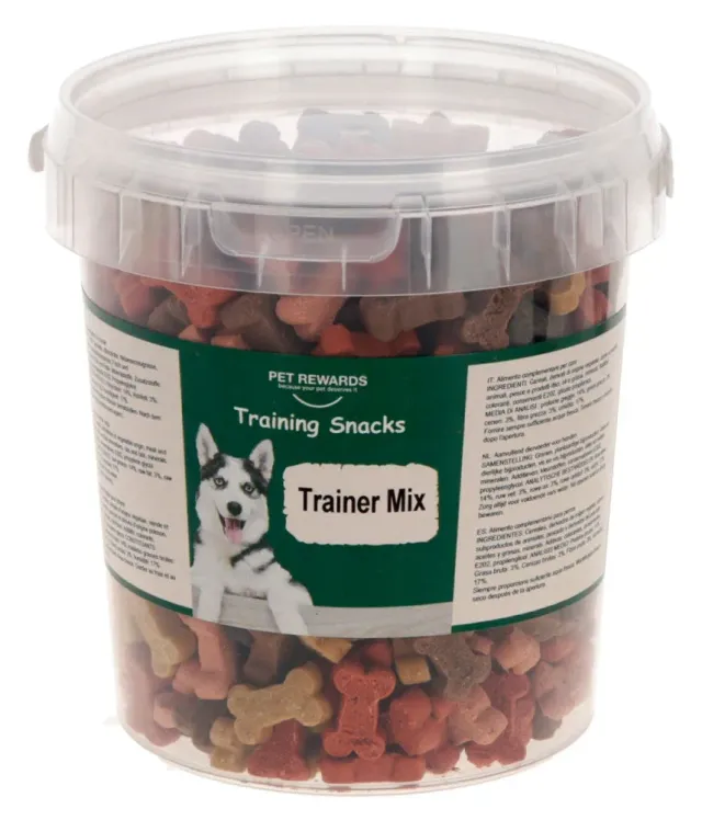 Pet Rewards Trainer Mix premi cane 500g pollo salmone