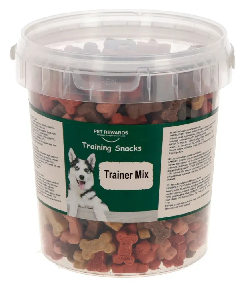 Pet Rewards Trainer Mix premi cane 500g pollo salmone