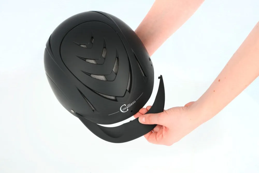 Covalliero Nerron VG1 casco equitazione 51-54 nero