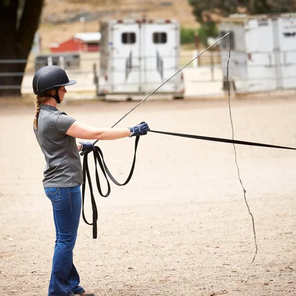 Beikircher Grünland frusta cavallo corda nylon vetroresina 180cm
