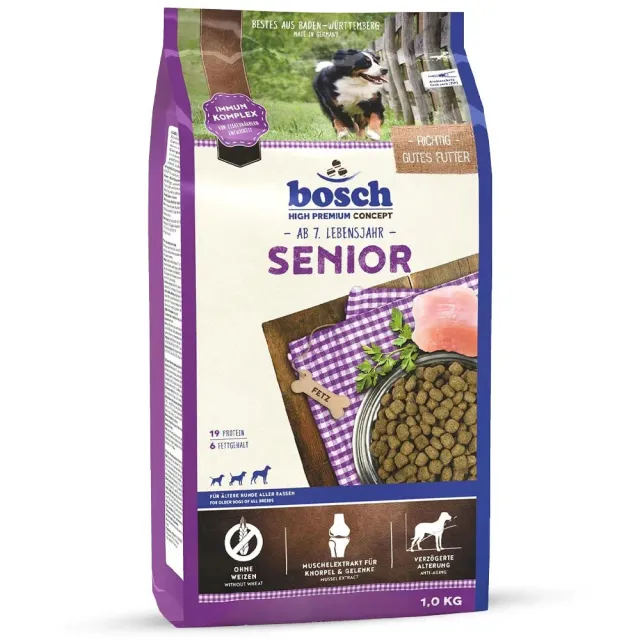 Bosch HPC Senior crocchette cani anziani agnello 1kg
