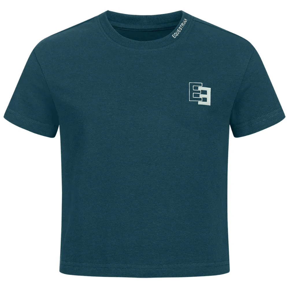 Beikircher Grünland Anna T-Shirt Ragazzo Cotone Nero