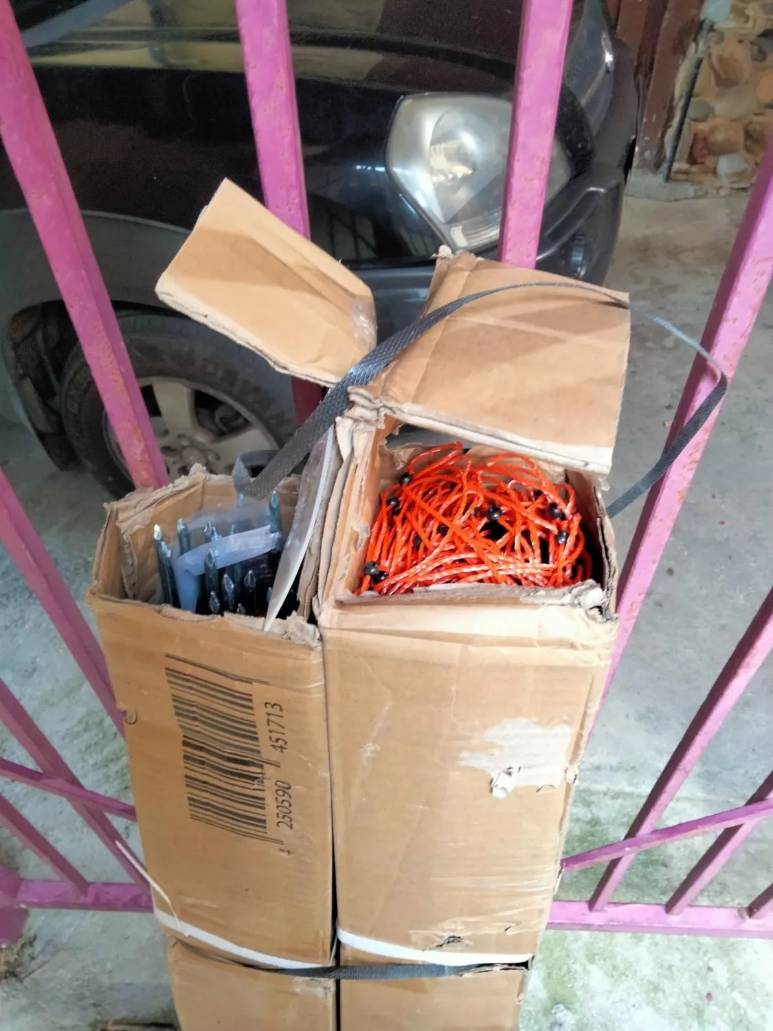 VOSS.farming Basic rete elettrica pecore 50m 90cm arancione