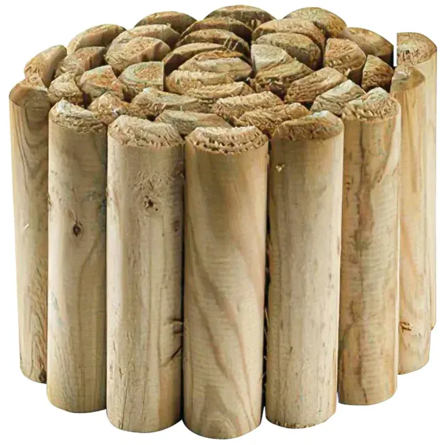 Bordura rollborder legno 5x30x250 cm aiuole