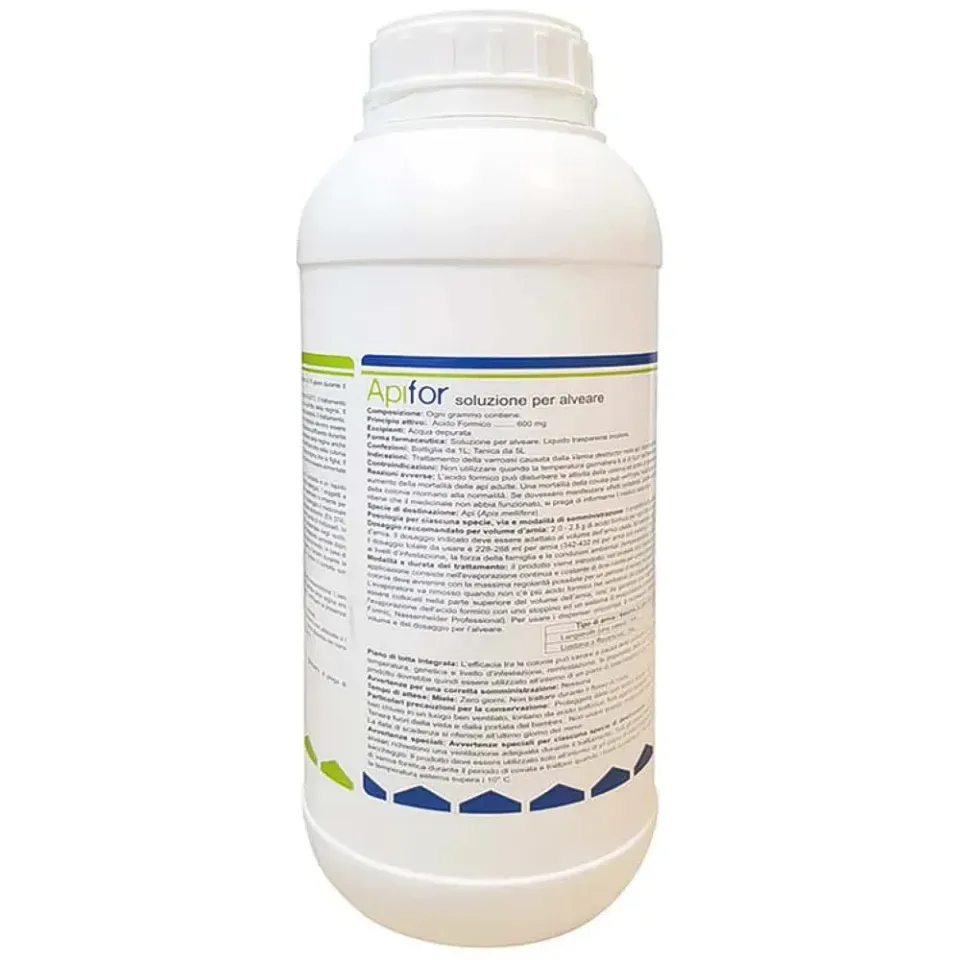 Apifor acido formico antivarroa api bottiglia 1 l