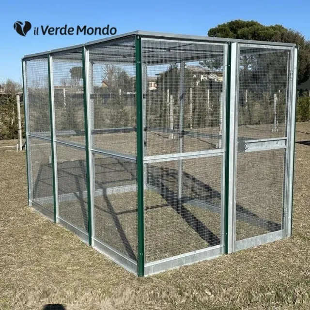 Il Verde Mondo Ararauna recinto scoperto 3x2 maglia 30x30