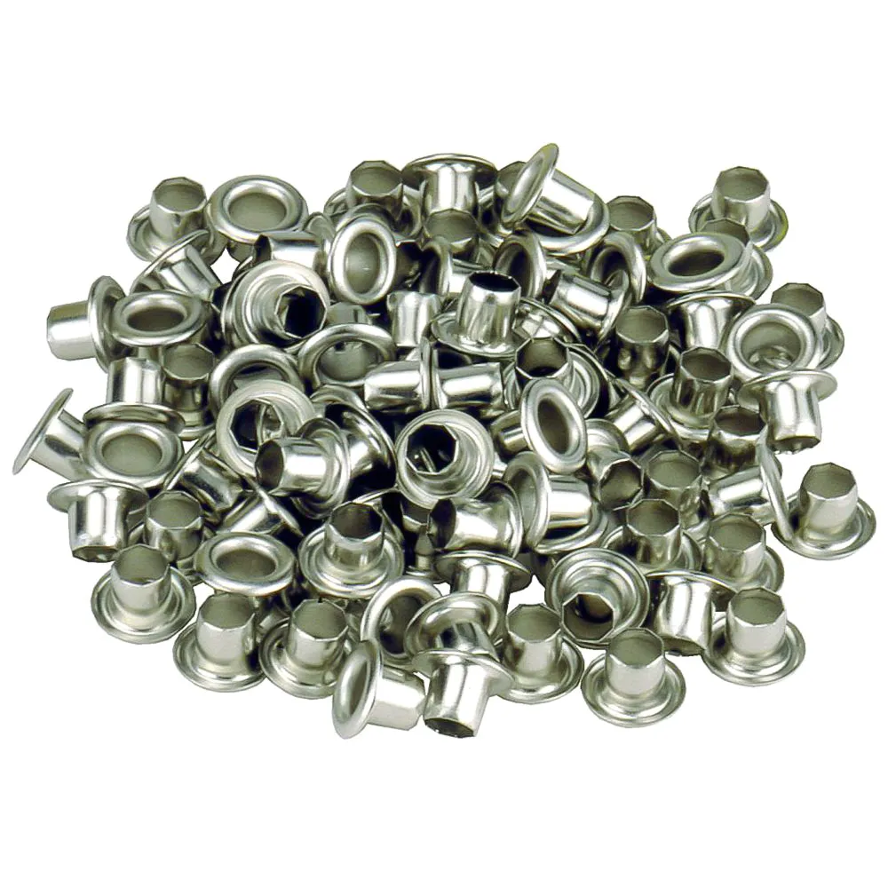 Beikircher Grünland occhielli zincati 100 pezzi 4,5 mm teloni