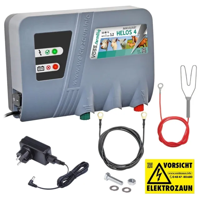 VOSS.farming Helos 4 elettrificatore recinzione 12V/230V 6 km