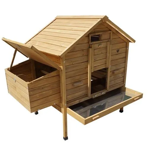 Il Verde Mondo Cocincina pollaio legno rialzato 6-8 galline