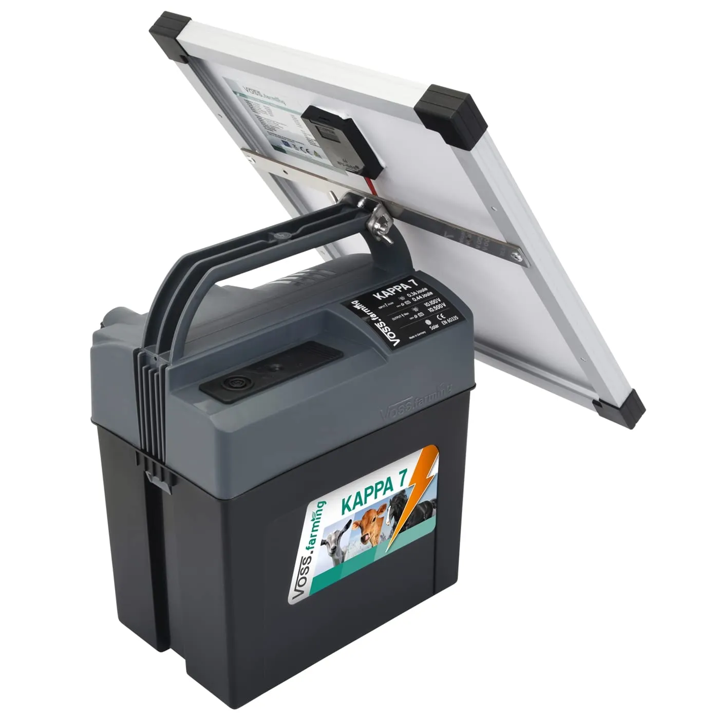 VOSS.farming Kappa 7 Solar elettrificatore 12 W completo