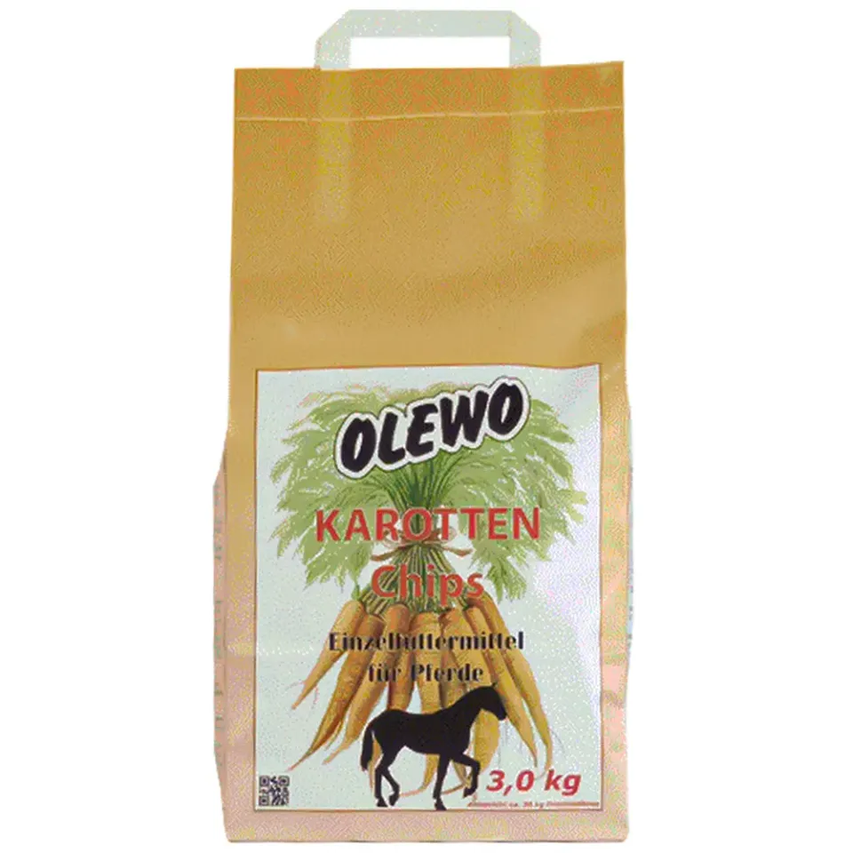 Olewo Carota snack chips cavalli 3kg betacarotene