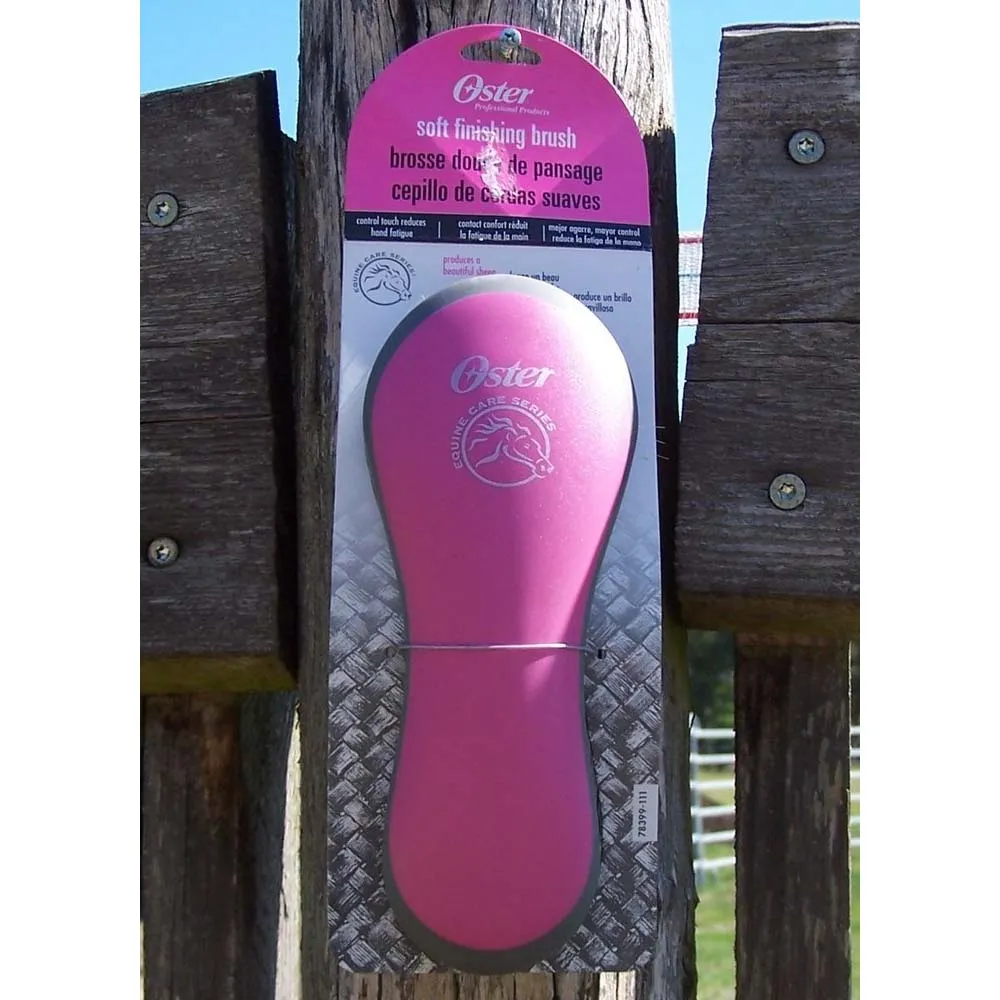 Oster Soft Finish spazzola morbida cavalli pelo lucido rosa
