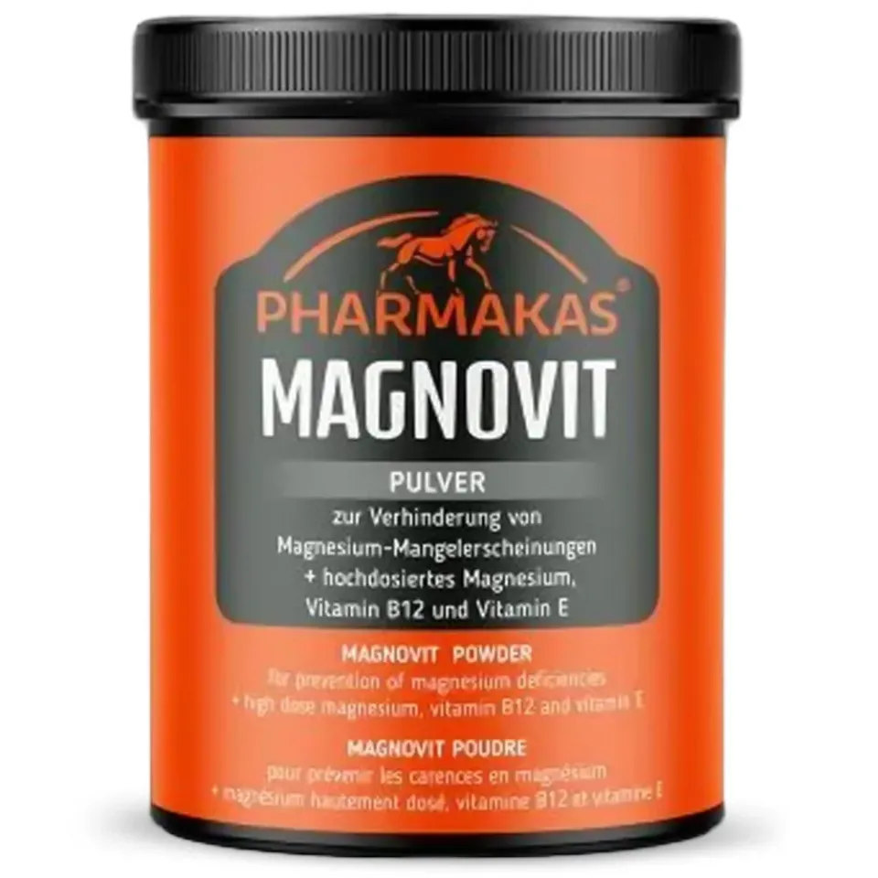 Pharmakas Magnovit integratore cavalli 1kg al magnesio