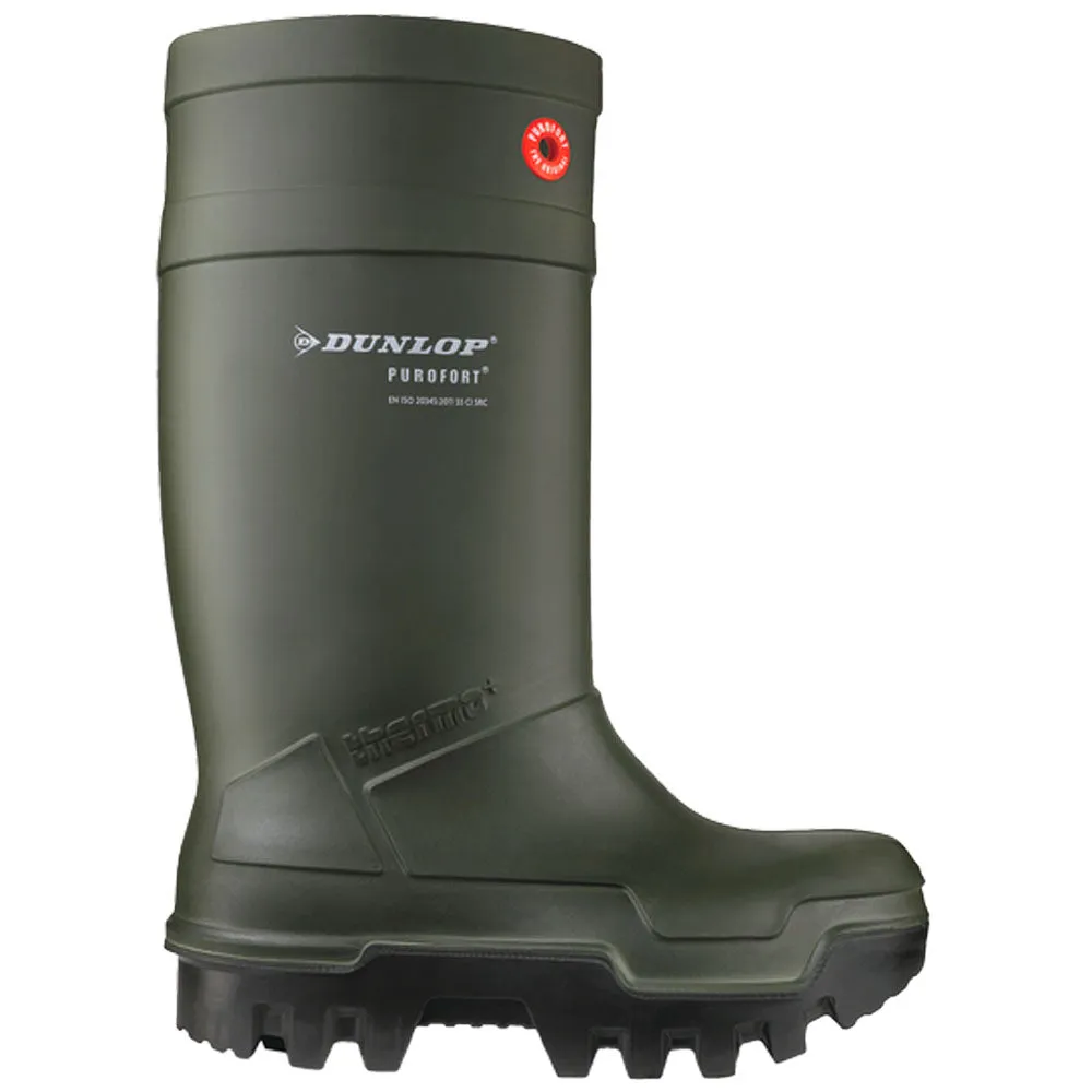 Dunlop Purofort Thermo+ Stivali Antinfortunistici Verdi 43