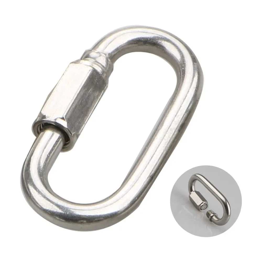 Beikircher maglia rapida zincata 8 mm per catene e recinzioni