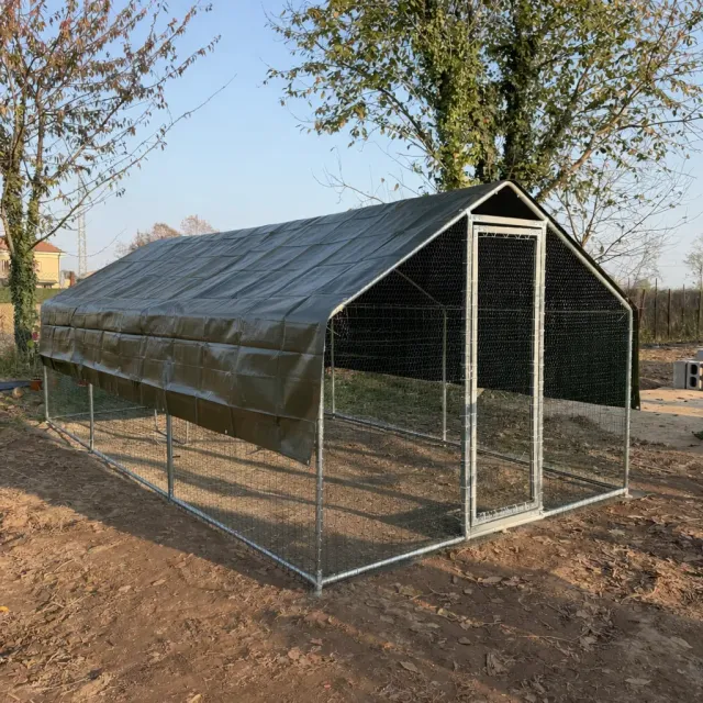 Il Verde Mondo XL recinto animali 6x3 m coperto