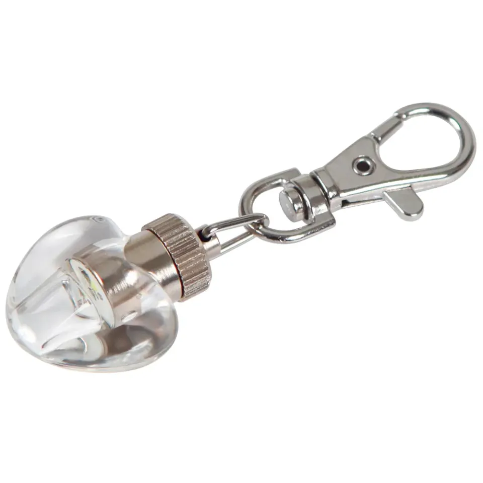 Beikircher Maxi Safe Ciondolo Cuore Luce LED Cane 500m