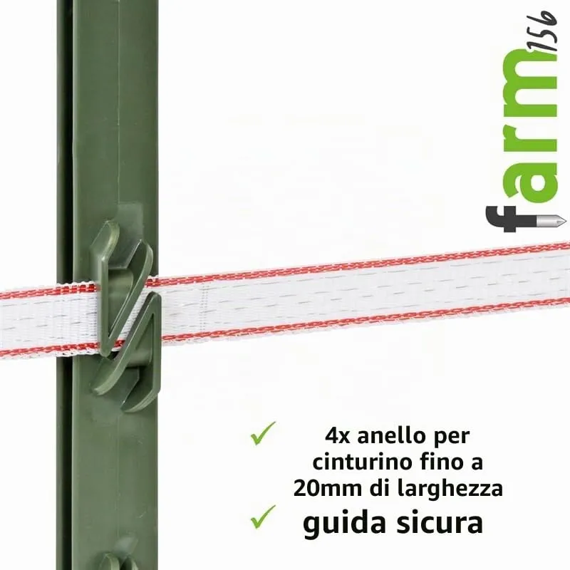 VOSS.farming Farm 156 pali 40 pz 156 cm verde 11 occhielli