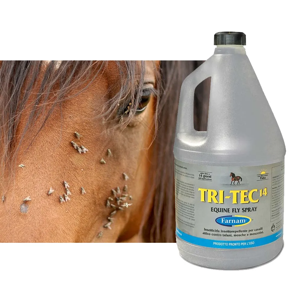 Beikircher Grünland Tri-Tec 14 antimosche cavalli 950 ml 14 giorni