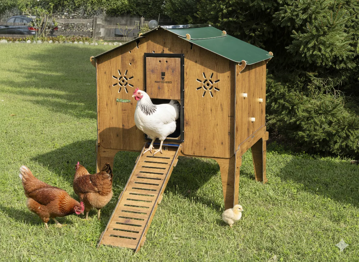 Il Verde Mondo Cemani pollaio galline L HPL 12-15