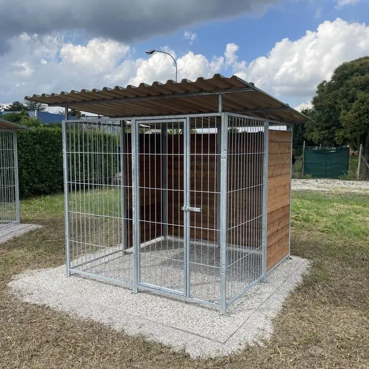Il Verde Mondo Labrador Box Cani 205x200 con copertura riparo legno