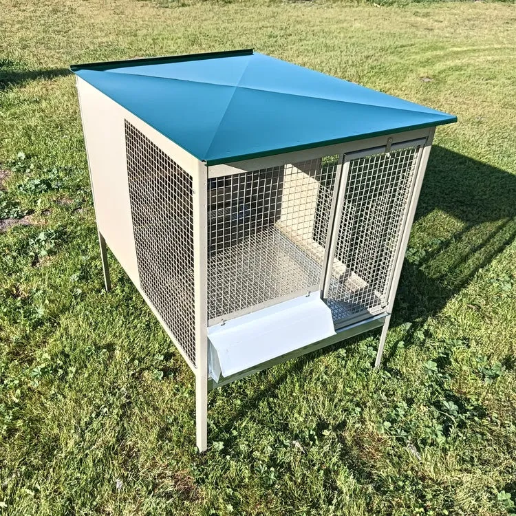 Il Verde Mondo Gastone pollaio ferro 80x145 per 3-4 galline