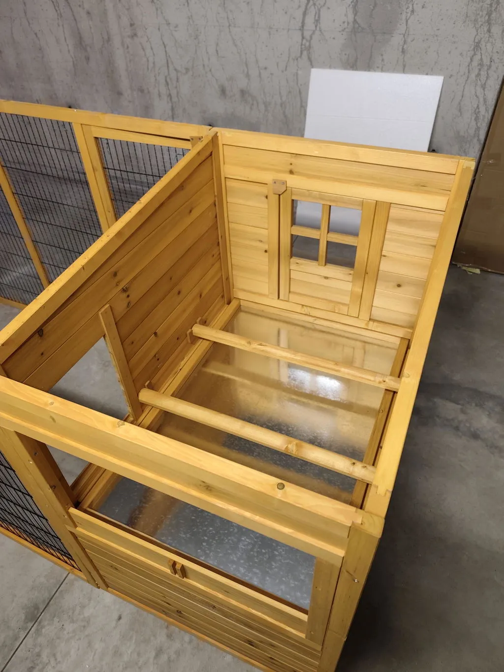 Il Verde Mondo Sebright XXL SXXL Pollaio Legno Senza Fondo
