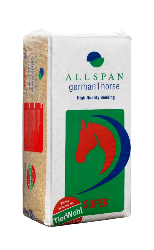Allspan German Horse Xtreme lettiera cavalli 110 L depolverata