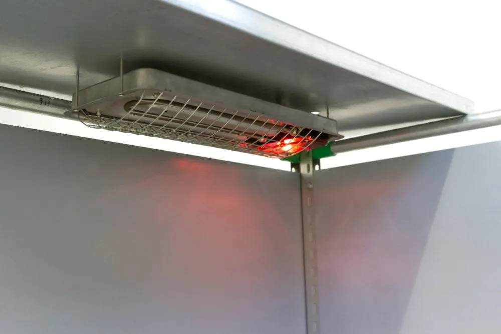 SunnyBoy lampada riscaldante irraggiamento 150W inox suinetti