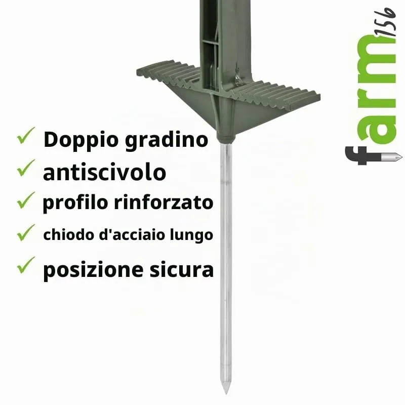 VOSS.farming Farm 156 pali 40 pz 156 cm verde 11 occhielli