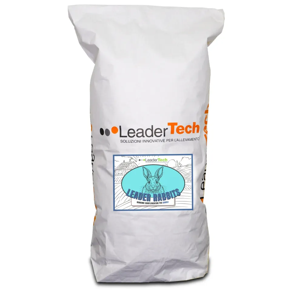 Leadertech Leader Rabbits pellet conigli 25 kg fibre