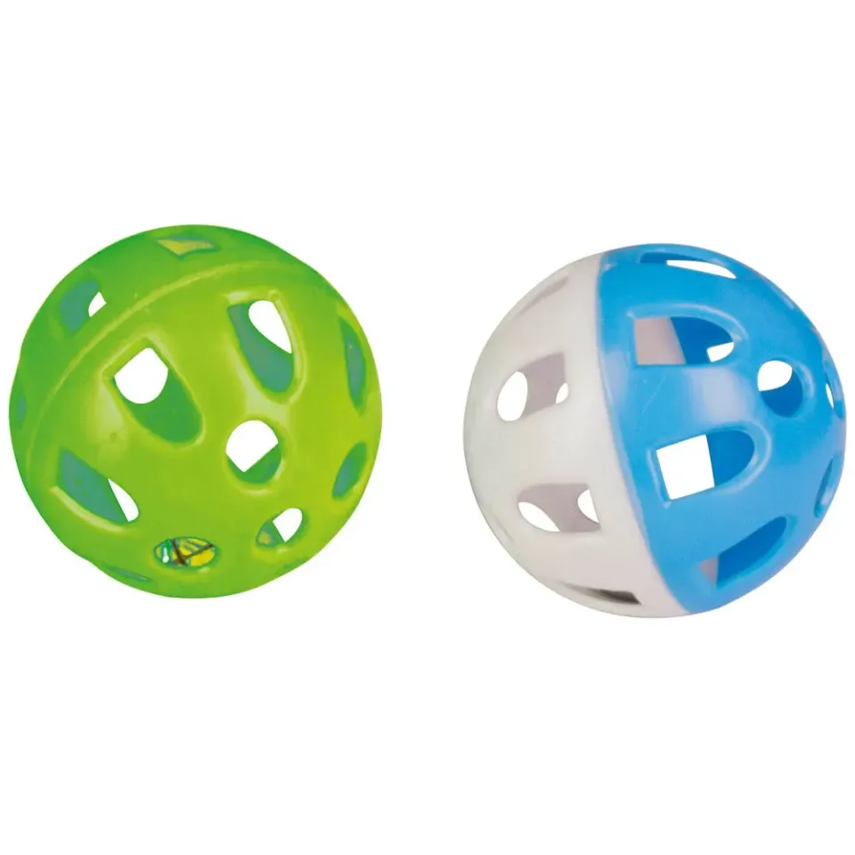 Beikircher Grünland Palline Gatto Sonaglio 5 cm 2 Pezzi