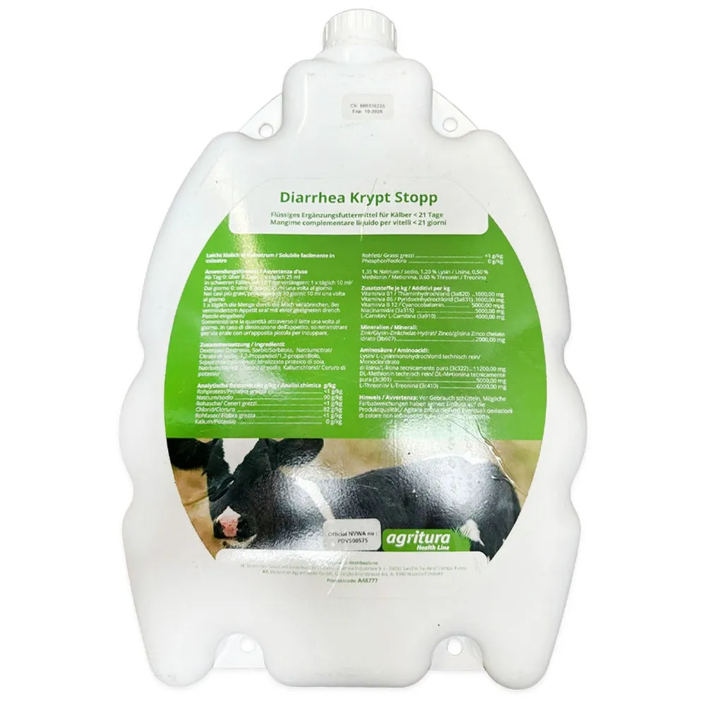 Agritura Krypt-O-Stop L integratore vitelli liquido 3 L