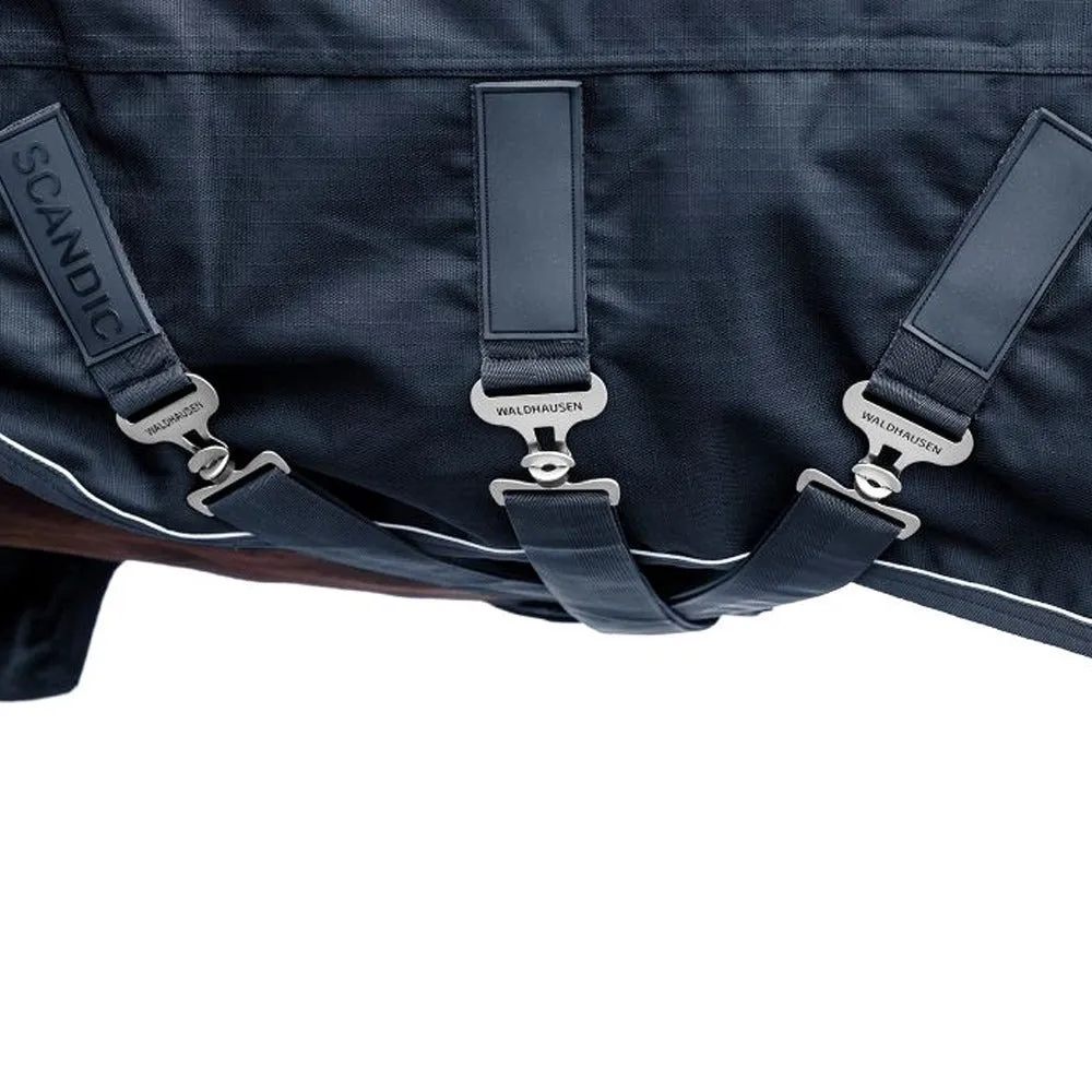 Beikircher Grünland Waldhausen Scandic Coperta 100g Nera 145cm