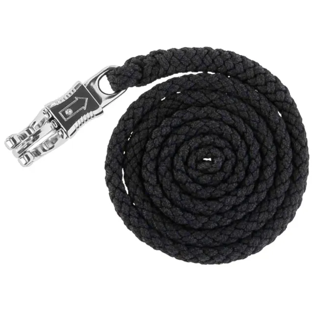 Supreme Lunghina Cavallo 200 cm Nera Moschettone Grip