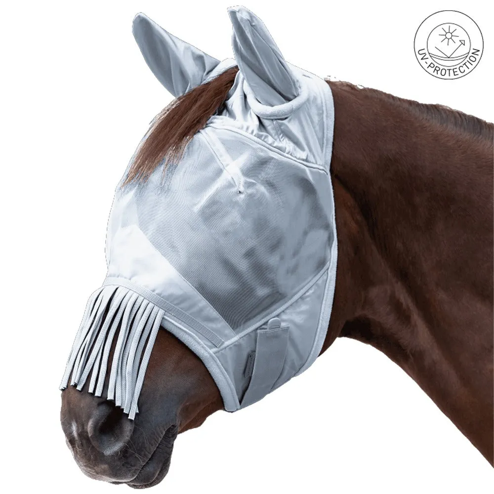 Beikircher Grünland Premium maschera antimosche cavallo nera Cob