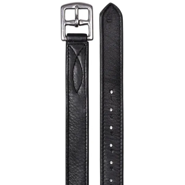 Waldhausen X-Line Soft staffili pelle neri 140 cm coppia 25 mm