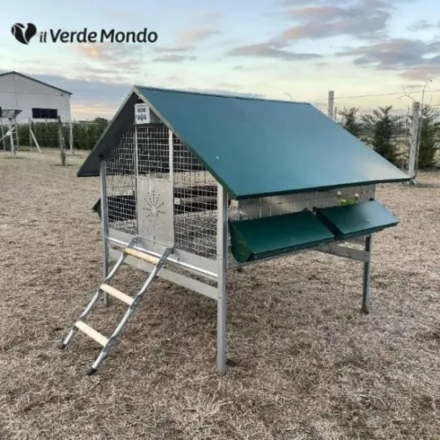 Il Verde Mondo Bantam Pollaio Ferro Antipredatore 4-6 Galline
