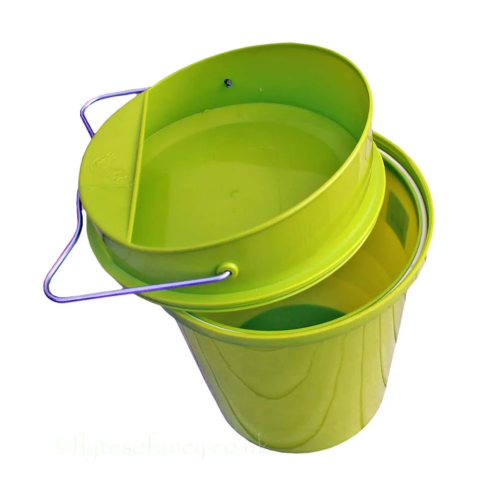 Beikircher Grünland abbeveratoio pollame secchiello 6 l verde