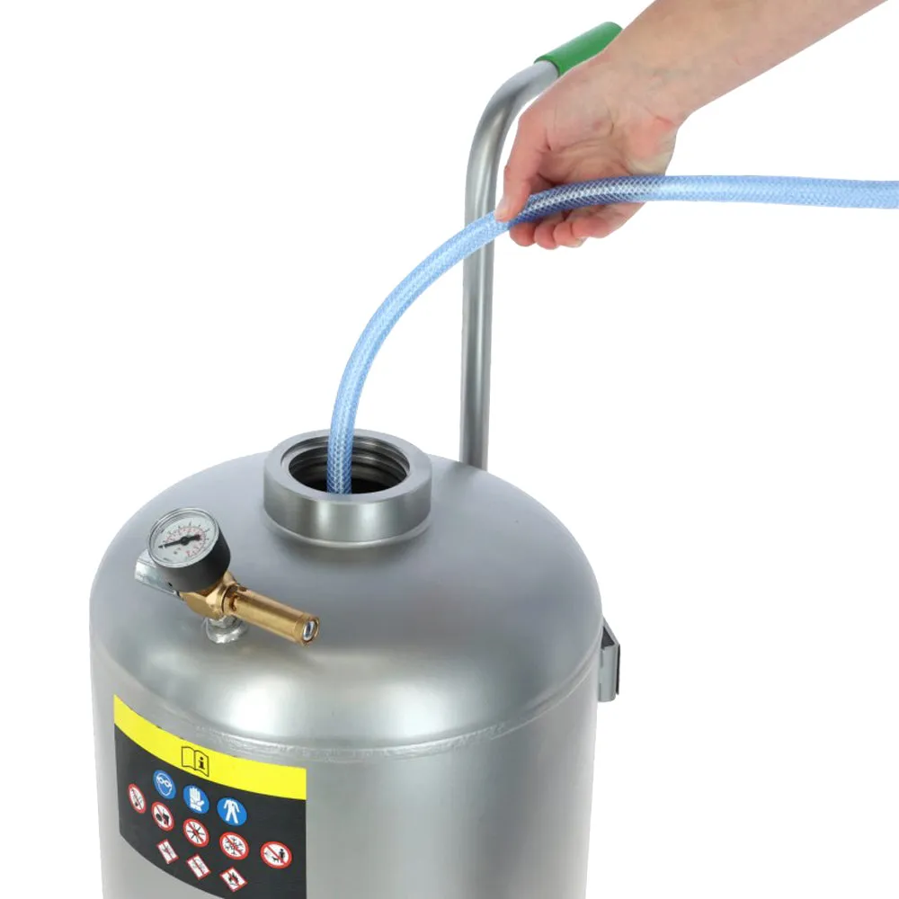 Beikircher Grünland spruzzatore nebulizzatore inox universale