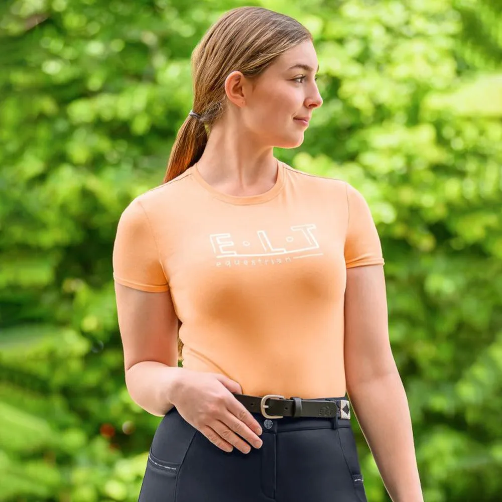 E.L.T. Salzburg T-Shirt equitazione donna cotone elasticizzato