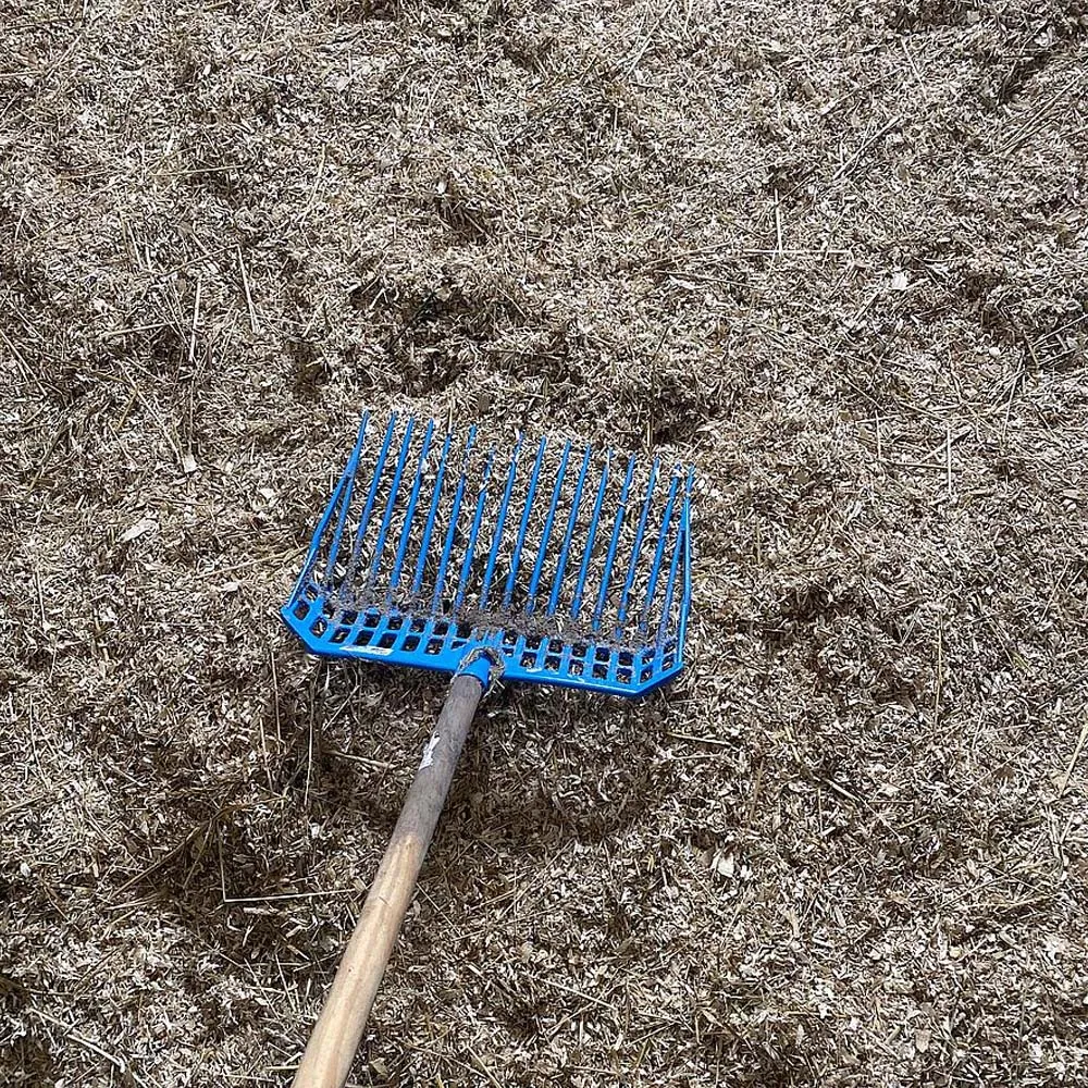 EcoFork forca letame 16 denti con manico a D