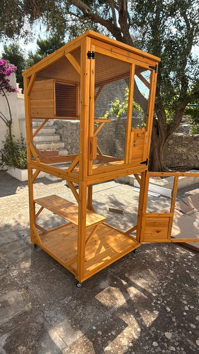 Il Verde Mondo Minou cuccia gatti esterno 80x86x180